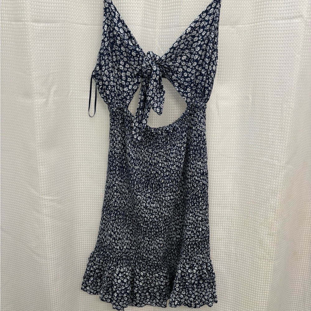 Ocean Drive Navy Floral Dress